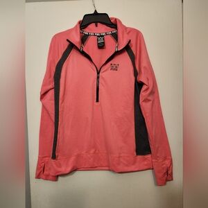 Victorias Secret PINK Ultimate 1/4 Zip Pullover LARGE